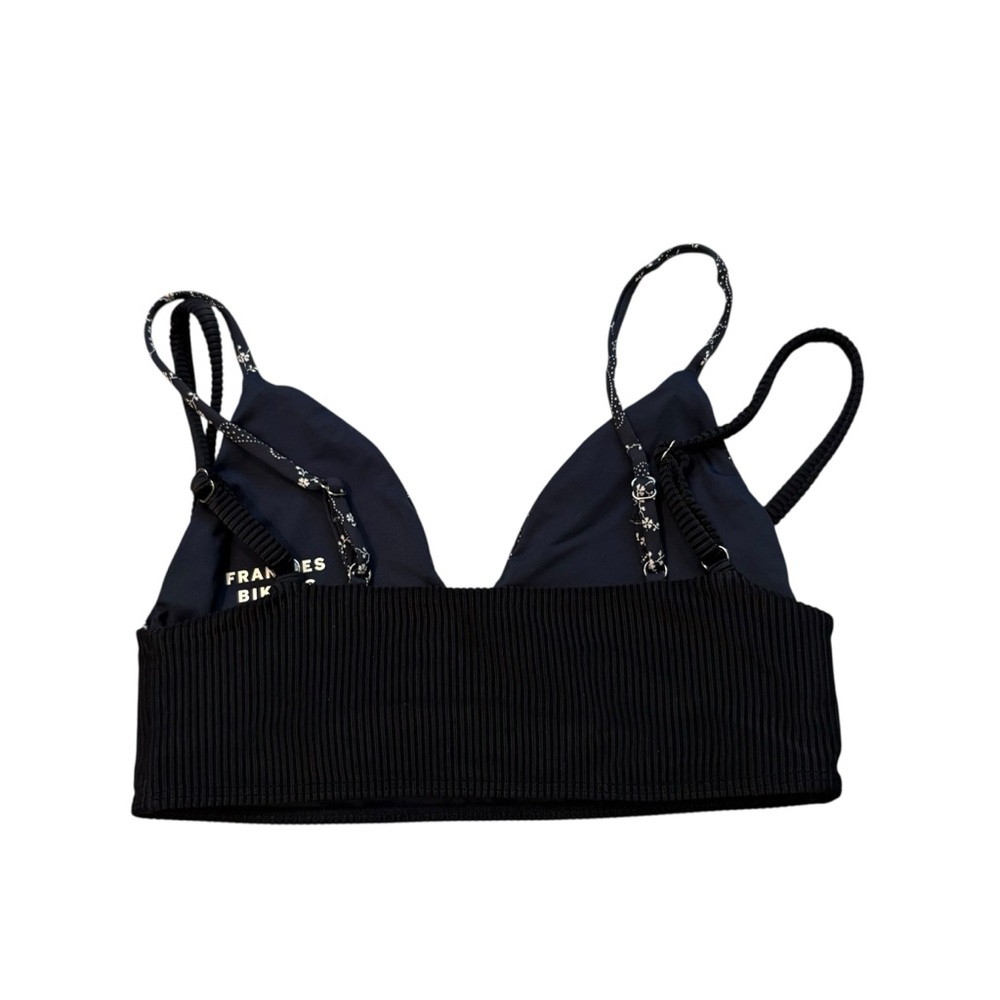 Frankies Bikinis Bellamy Ribbed Bandana Bikini Top in Dixie, Sz S - Picture 6 of 16